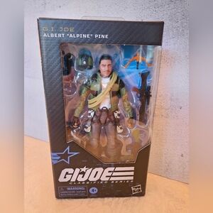 G.I. Joe Classified Series 6 Inch Figure Wave 19 - Albert Alpine Pine #133, NEW
